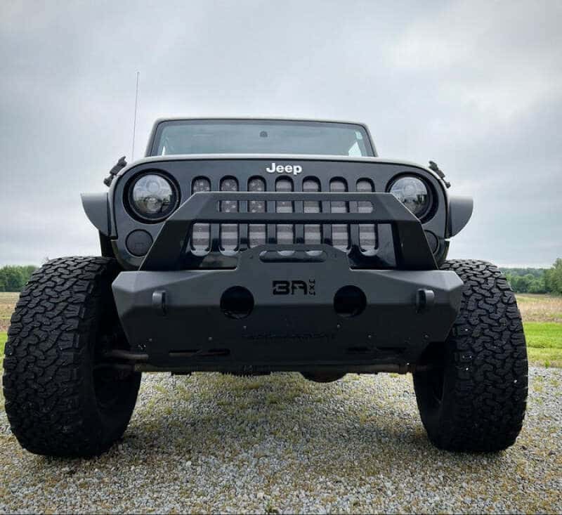 Body Armor 4x4 — Body Armor 4x4 07-22 Jeep Wrangler JK/JL & Gladiator JT Orion Stubby Front Bumper
Orion Front Bumper - view 2