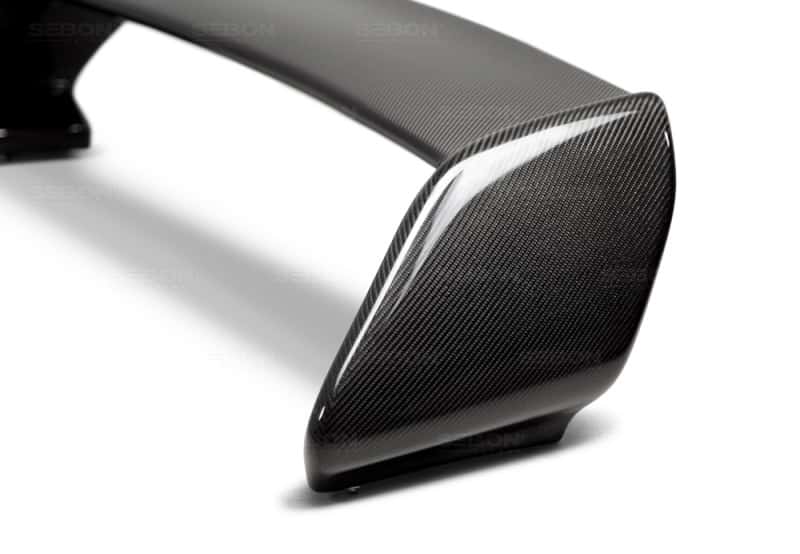 Seibon — Seibon 98-01 Subaru Impreza RB Style Carbon Fiber Rear Spoiler - view 4