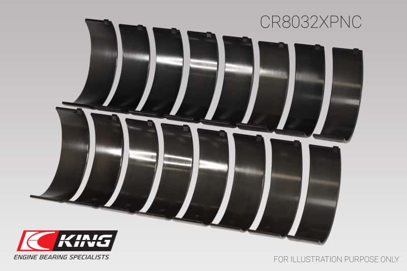 King Engine Bearings — King Engine Bearings Chrysler 345/370 16V Connecting Rod Bearing Set - view 3