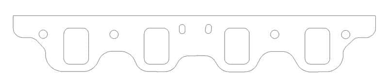 Cometic Gasket — Cometic Ford 500 JC50 Pro Stock V8 .030in MLS Exhaust Manifold Gasket Set - 2.200in Round Port
Exhaust Gasket Set - view 1