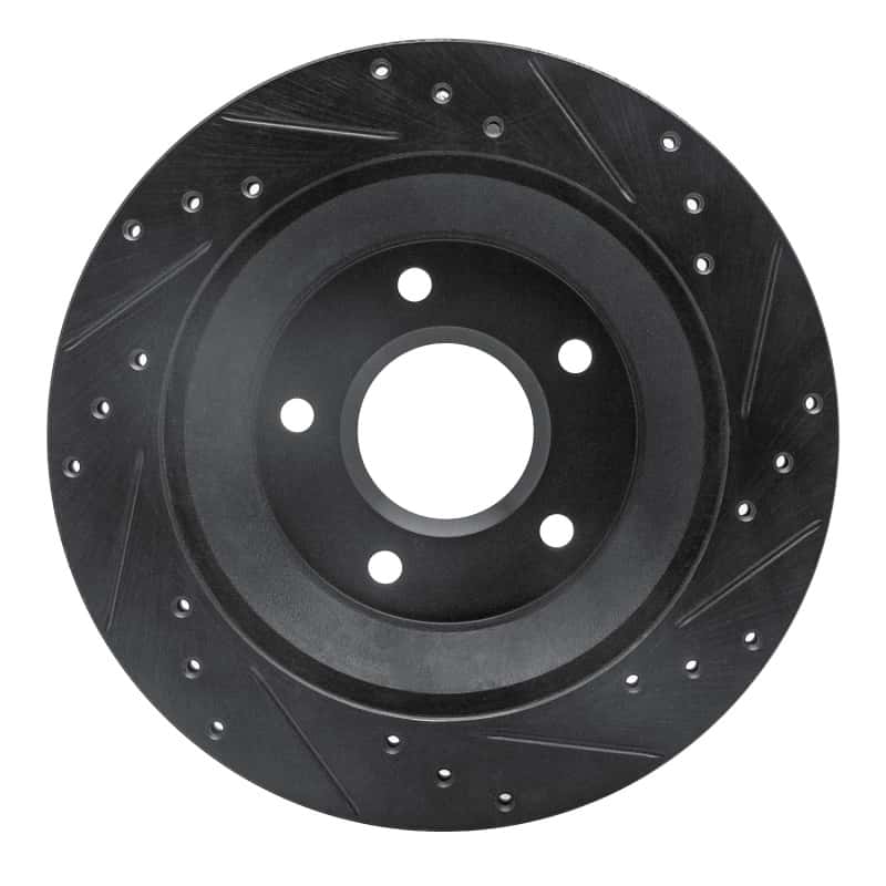 R1 Concepts — R1 88-94 Chevrolet Corvette Front Left Drilled & Slotted Black Brake Rotor
R1 Brake Rotor Drill - view 5