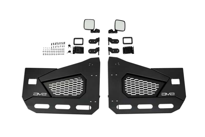 DV8 Offroad — DV8 Offroad 18-22 Jeep Wrangler JL/JT Spec Series Half Doors - Front Set - view 18
