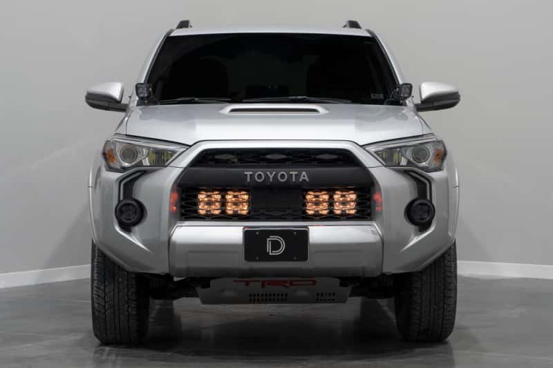 Diode Dynamics — Diode Dynamics 14-23 Toyota 4Runner SS5 Stealth Grille LED 4-Pod Kit Sport - White Combo - view 7
