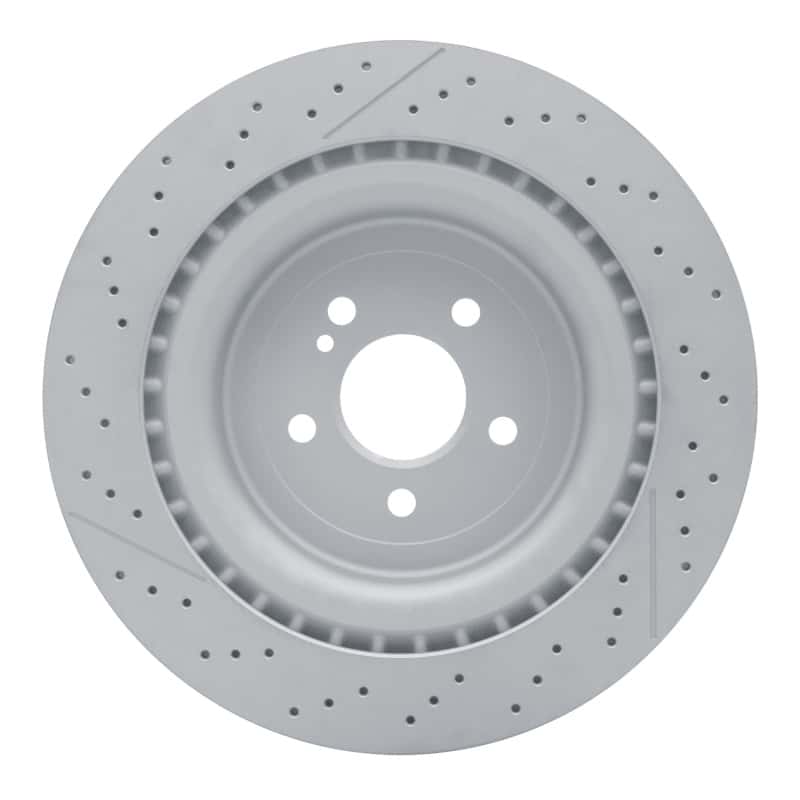 DFC — DFC 13-23 Mercedes-Benz SL65 AMG Rear Drilled GeoSPEC Coated Rotor and Slotted - view 5