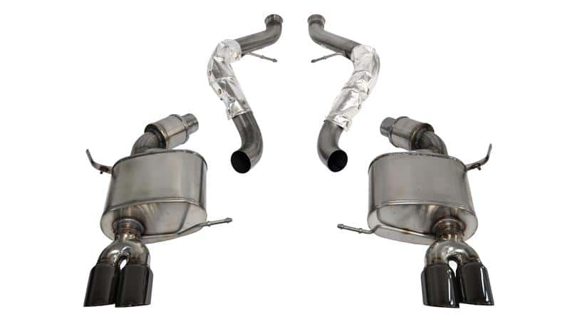 CORSA Performance — Corsa 2008-2012 BMW M3 E90 Black Sport Cat-Back Exhaust
Exhaust - view 2