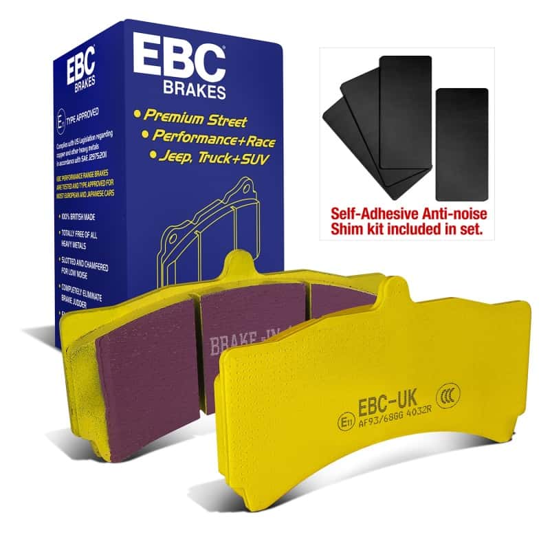 EBC — EBC Brakes Yellowstuff Performance Brake Pads
Disc Brake Pad - view 7