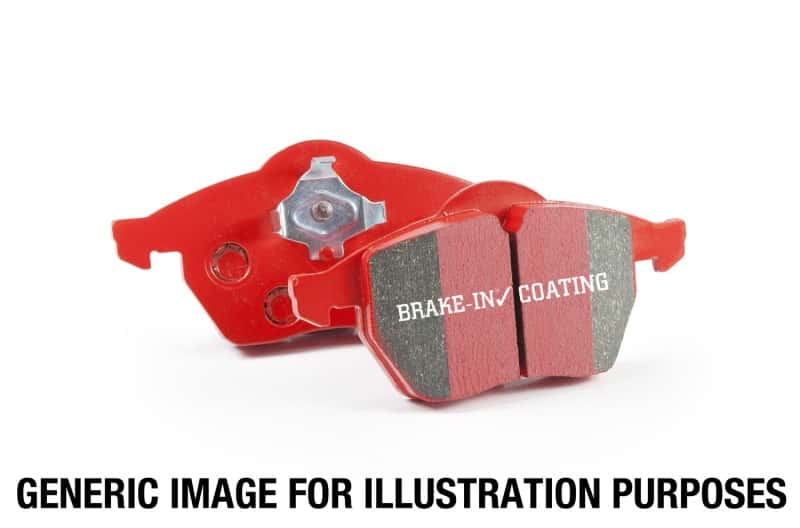 EBC — EBC 14+ Nissan Juke 1.6 Turbo Nismo RS Redstuff Front Brake Pads
Disc Brake Pad - view 3