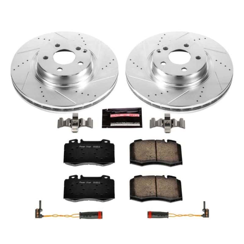 PowerStop — Power Stop 07-09 Mercedes-Benz E550 Front Z23 Evolution Sport Brake Kit - view 1