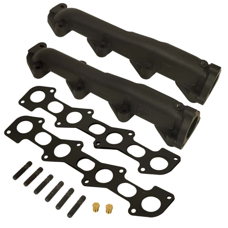 BD Diesel — BD Diesel 08-10 Ford F-250/F-350/F-450/F-550 Powerstroke 6.4L Exhaust Manifold Set
Exhaust Manifold Set - view 2