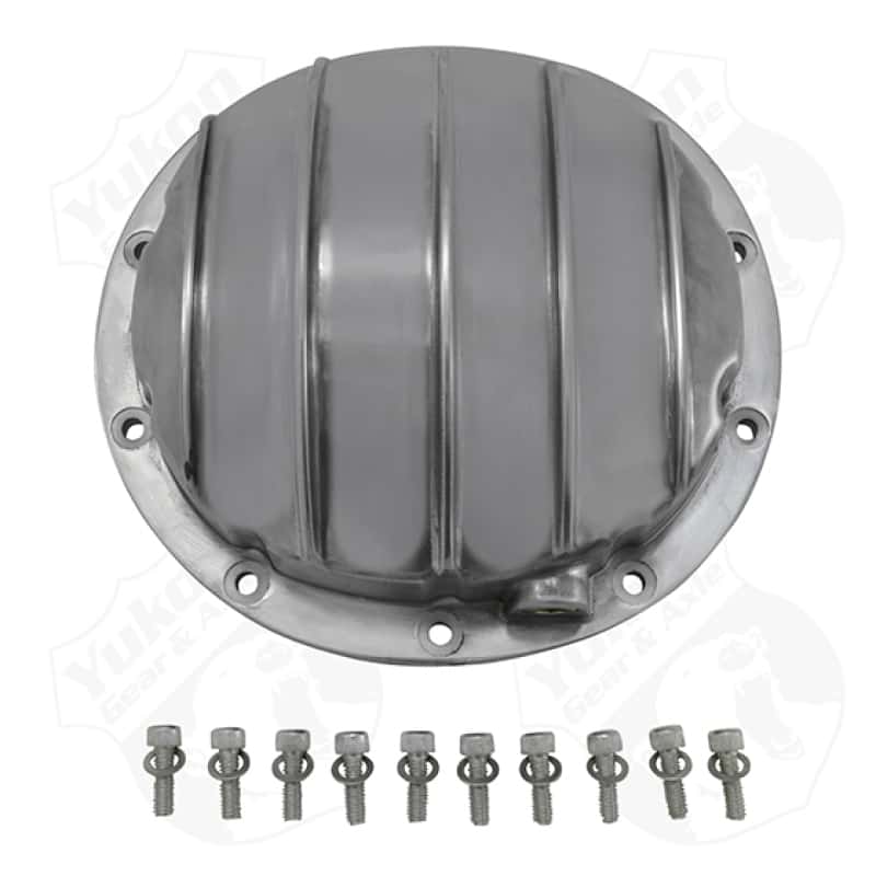 Yukon Gear & Axle — Yukon Gear Polished Aluminum Cover For 8.6in / 8.2in and 8.5in GM Rear - view 2