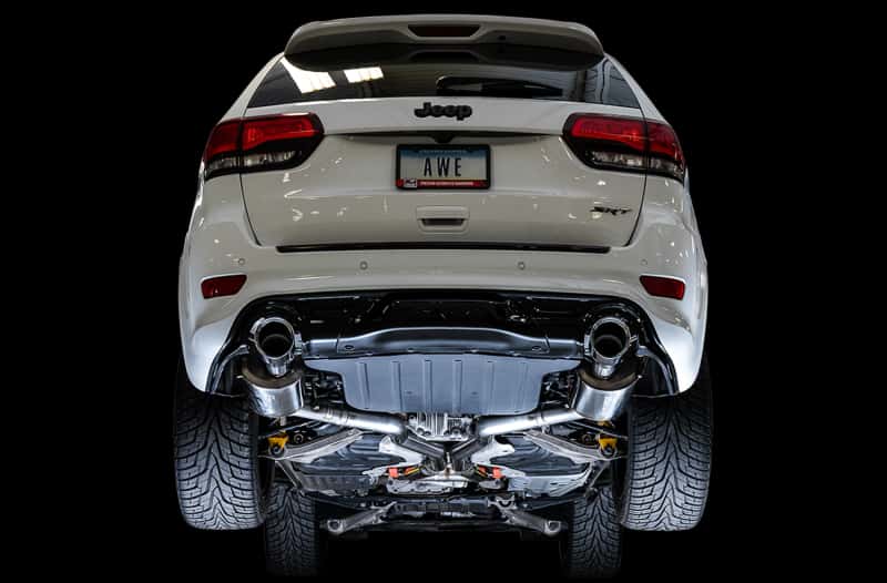 AWE Tuning — AWE Tuning 2020 Jeep Grand Cherokee SRT Track Edition Exhaust - Chrome Silver Tips
Track Exhaust - view 10