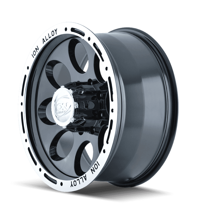 ION Wheels — ION Type 174 17x9 / 6x139.7 BP / 0mm Offset / 106mm Hub Black/Machined Wheel
ION 174 - view 4
