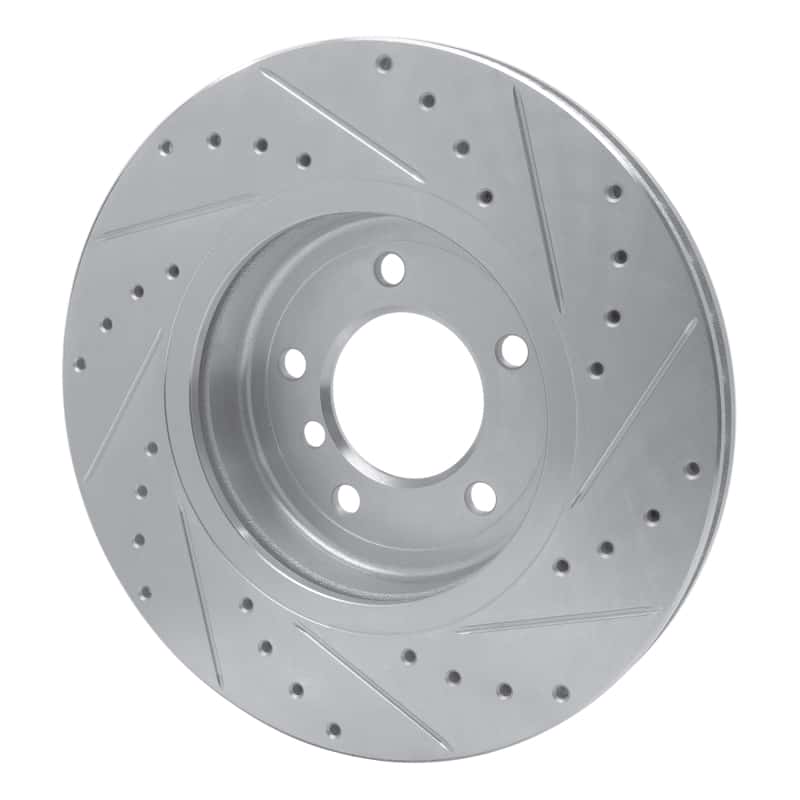 R1 Concepts — R1 01-08 BMW 330I Front Left Drilled & Slotted Silver Brake Rotor
R1 Brake Rotor Drill - view 4