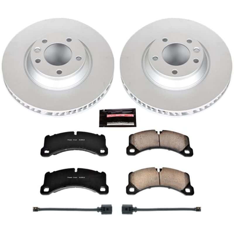 PowerStop — Power Stop 11-18 Porsche Cayenne Front Z23 Evolution Sport Coated Brake Kit - view 1