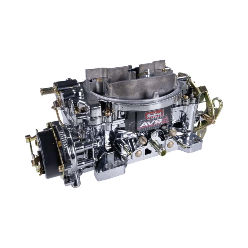 Edelbrock — Edelbrock AVS2 Carburetor 500 CFM w/ Electric Choke - Chrome Plasma - view 9