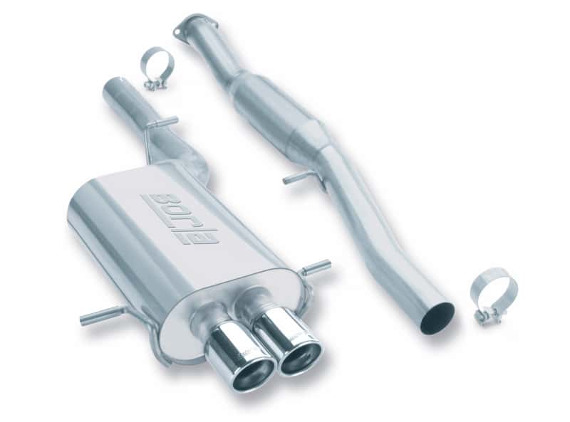 Borla — Borla 02-07 WRX Twin Tip Hush Catback Exhaust
Cat-Back System
ExhstSysKt - view 1
