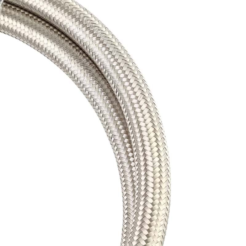Mishimoto — Mishimoto 6Ft Stainless Steel Braided Hose w/ -6AN Fittings - Stainless
Braided Line - view 2