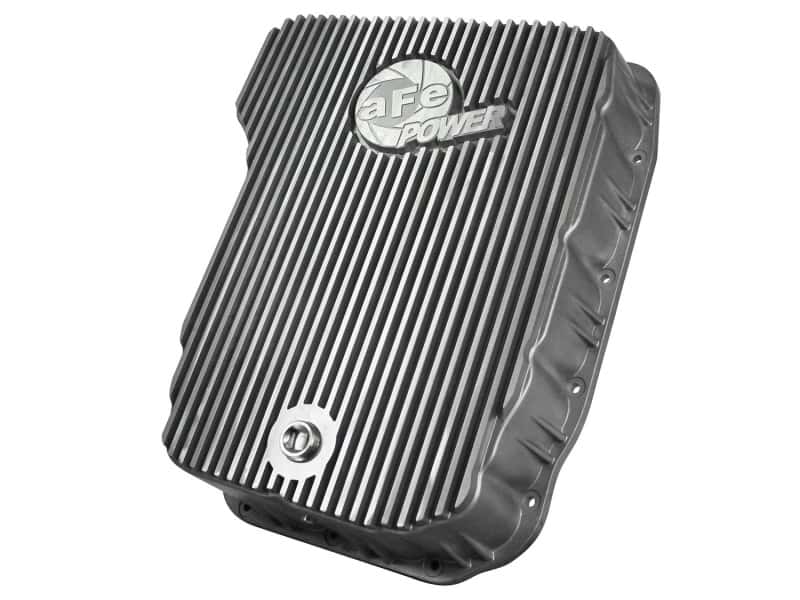 aFe — aFe Transmission Pan Cover (Raw); Dodge Diesel Trucks 07.5-12 L6-6.7L (td)
Transmission Pan - view 1