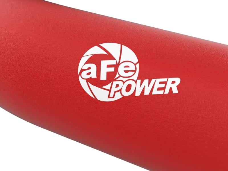 aFe — aFe 23-24 Ford Diesel Trucks V8-6.7L (td) BladeRunner Aluminum Hot and Cold Charge Pipe Kit - Red
Charge Pipe Kit - view 3