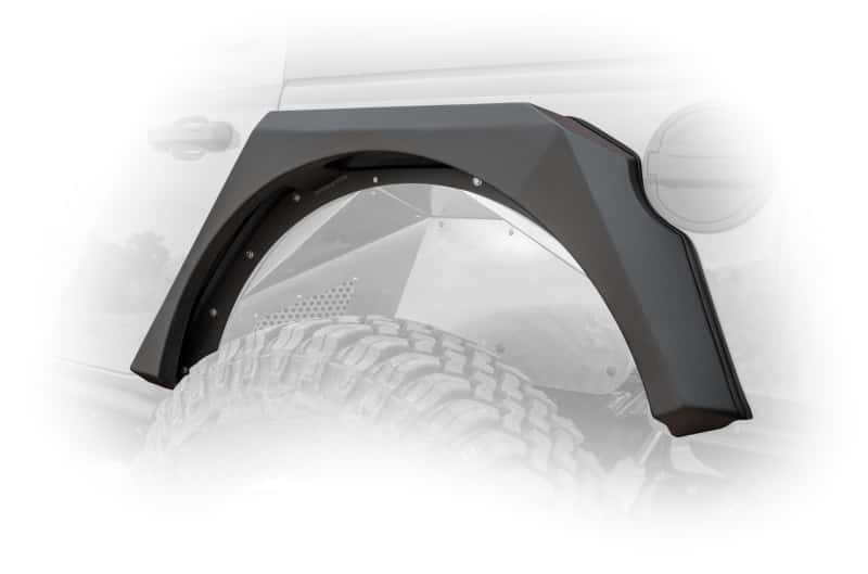 DV8 Offroad — DV8 Offroad 2018+ Jeep Wrangler JL Armor Fenders w/ LED Turn Signal Lights
Fender Flares - view 2