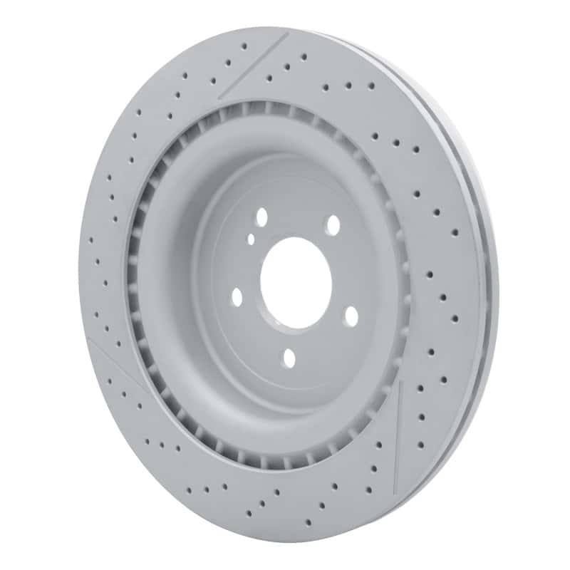 DFC — DFC 13-23 Mercedes-Benz SL65 AMG Rear Drilled GeoSPEC Coated Rotor and Slotted - view 4
