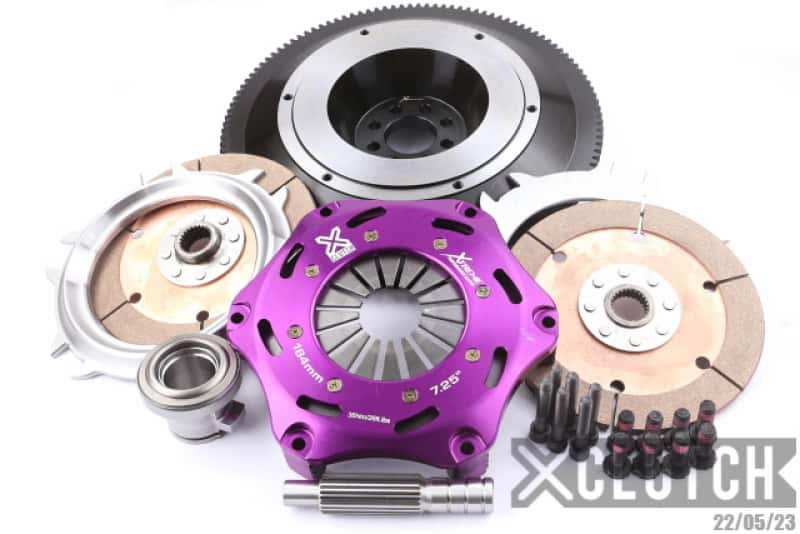 XCLUTCH — XClutch 03-06 Nissan 350Z Track 3.5L 7.25in Twin Solid Ceramic Clutch Kit
Clutch Kit - view 1