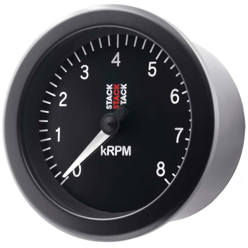 AutoMeter — Autometer Stack Sport 88mm 0-8K RPM Tachometer - Black
TACH SPORT BLK 8KRPM - view 2