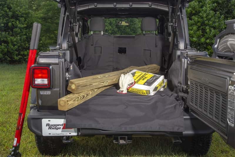 Rugged Ridge — Rugged Ridge C3 Cargo Cover 18-22 Jeep Wrangler JL 4dr (Excl. 4XE Models)
Cargo Area Liner
OFFROAD_INTERIOR - view 3
