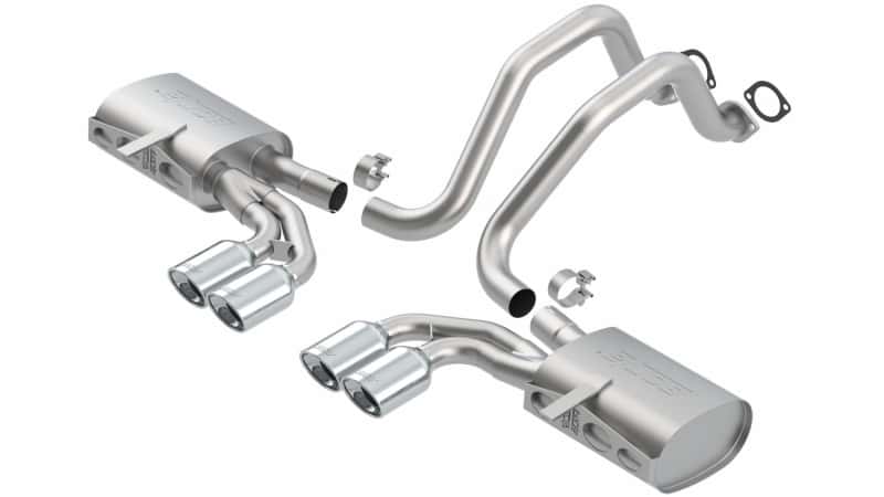 Borla — Borla 97-04 Chevrolet Corvette 5.7L 8cyl Touring SS Catback Exhaust
Cat-Back System
ExhstSysKt - view 3