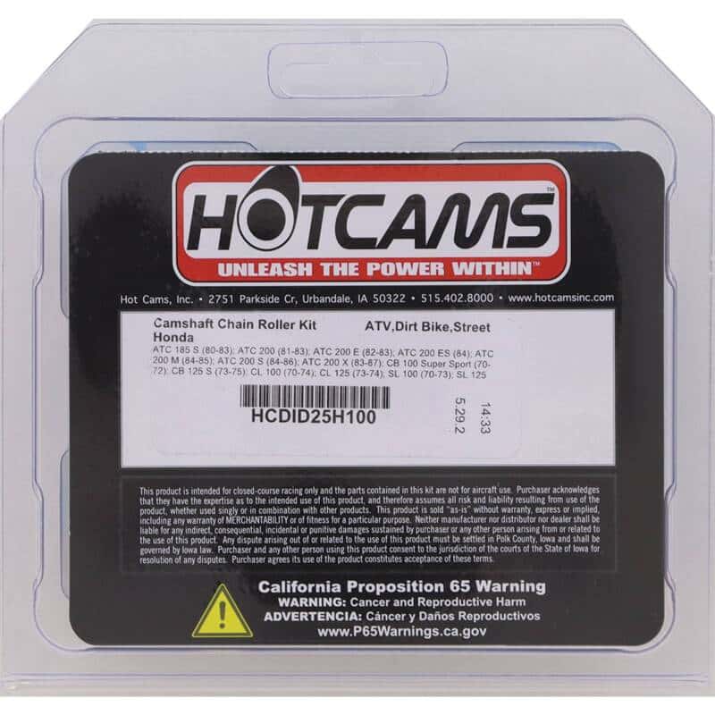 Hot Cams — Hot Cams 80-83 ATC 185 S/81-83 ATC 200 Camshaft Chain Roller Kit - view 4
