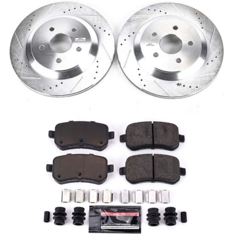 PowerStop — Power Stop 04-07 Ford Freestar Rear Z23 Evolution Sport Brake Kit - view 1