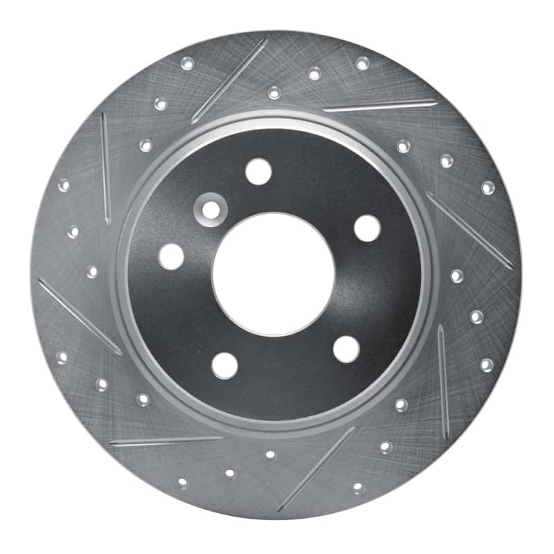 R1 Concepts — R1 94-04 Land Rover Range Rover Rear Left Drilled & Slotted Silver Brake Rotor
R1 Brake Rotor Drill - view 1