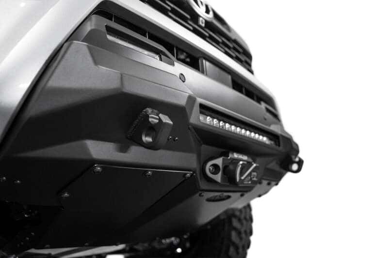 Addictive Desert Designs — Addictive Desert Designs 2024 Toyota Tacoma Stealth Center Mount Winch Front Bumper
Bumper- Front - view 16