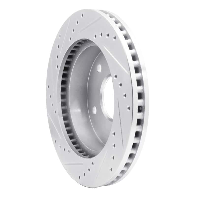 R1 Concepts — R1 00-02 Dodge Ram 1500 Pickup Front Right Drilled & Slotted Silver Brake Rotor
R1 Brake Rotor Drill - view 4