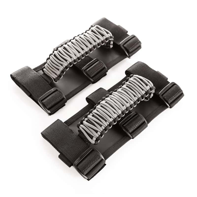 Rugged Ridge — Rugged Ridge Paracord Grab Handles Gray/Black Pair
Interior Grab Bar
OFFROAD_INTERIOR - view 1