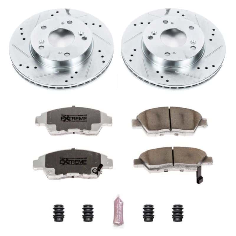 PowerStop — Power Stop 13-15 Acura ILX Front Z26 Street Warrior Brake Kit - view 1