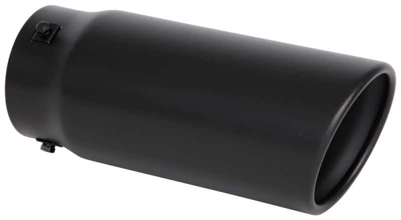 Spectre — Spectre Exhaust Tip 4-1/2in. OD / Slant - Black - view 2