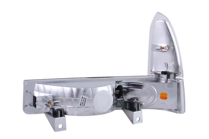 ANZO — ANZO 2000-2004 Ford Excursion Euro Parking Lights Chrome w/ Amber Reflector
PrkngLghtAssembly - view 3