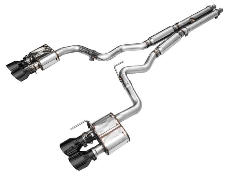 AWE Tuning — AWE 2024 Ford Mustang GT Fastback S650 RWD SwitchPath Catback Exhaust w/ Quad Diamond Black Tips
SwitchPath Catback - view 1