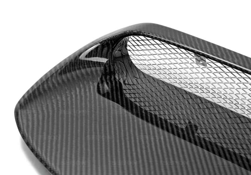 Seibon — Seibon 08-11 Subaru Impreza WRX STI OEM-Style CF Hood Scoop - Only Fits OEM Hoods (Not Seibon Hoods) - view 5