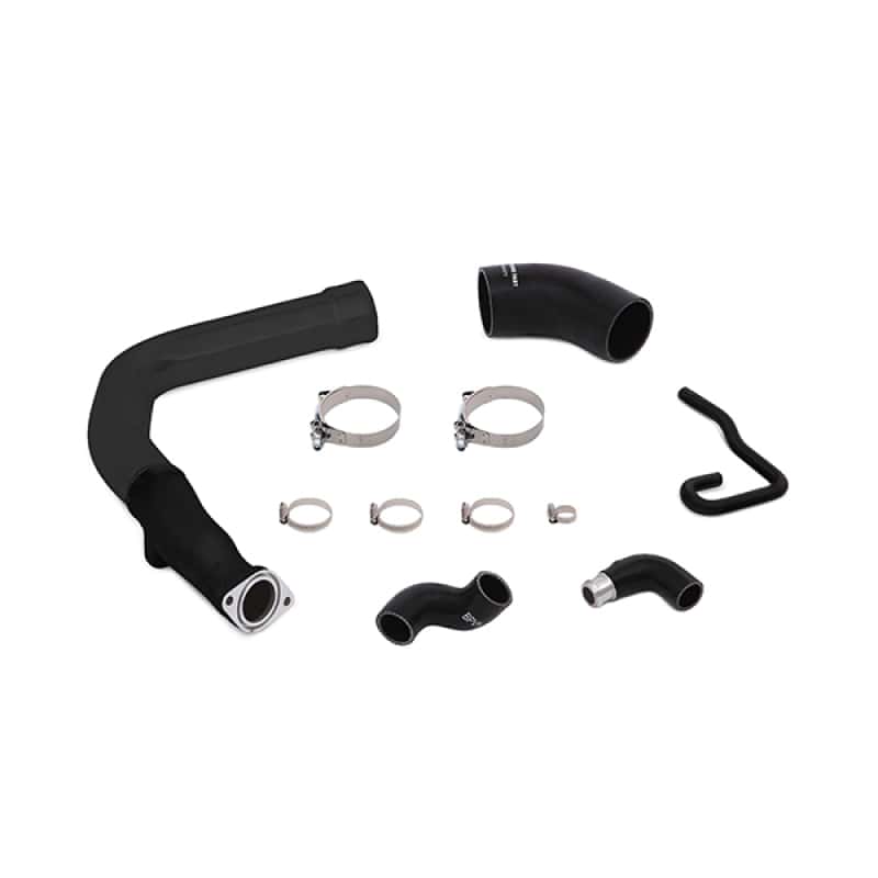 Mishimoto — Mishimoto 2015 Subaru WRX Top-Mount Intercooler Kit - Powder Coated Black & Black Pipes - view 5
