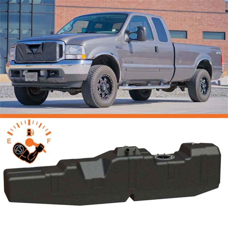 Titan Fuel Tanks — Titan Fuel Tanks 99-07 Ford F-250/F-350 PowerStroke Crew/Ext. Cab Long Bed 60 Gal. XXL Mid-Ship Tank
Fuel Tank - view 1