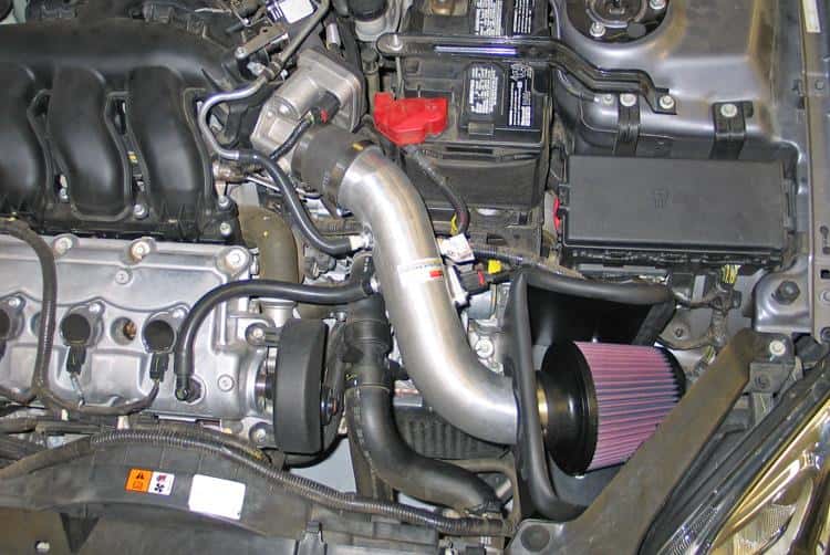 K&N Engineering — K&N 06-09 Ford Fusion V6-3.0L Silver Typhoon Short Ram Intake
Performance Air Inta
Air Intake System - view 2