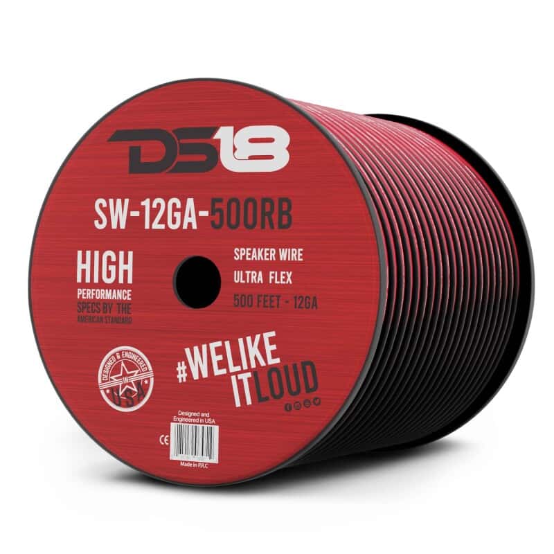 DS18 — DS18 Speaker Wire 12-GA 500-Feet Red and Black - view 5