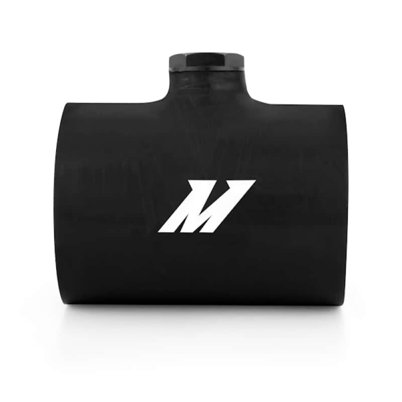 Mishimoto — Mishimoto 3.0in Black Silicone Coupler w/ 1/8in NPT Bung - view 2