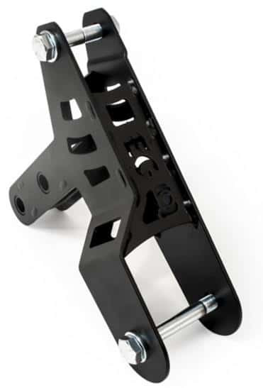 Innovative Mounts — Innovative 92-95 Honda Civic / 94-01 Acura Integra Replacement B-Series Rear T-Bracket - Black - view 1