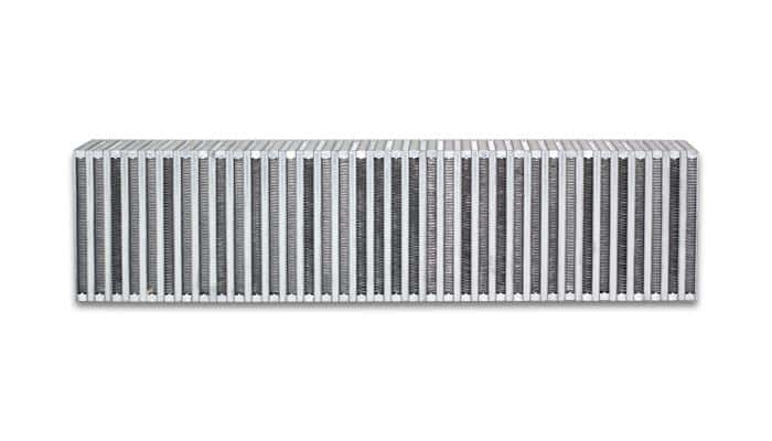 Vibrant — Vibrant Vertical Flow Intercooler 27in. W x 6in. H x 4.5in. Thick
27x6x4.5VertFlowI/C
VerticalI/C27x6x4.5
Intercooler Core - view 4