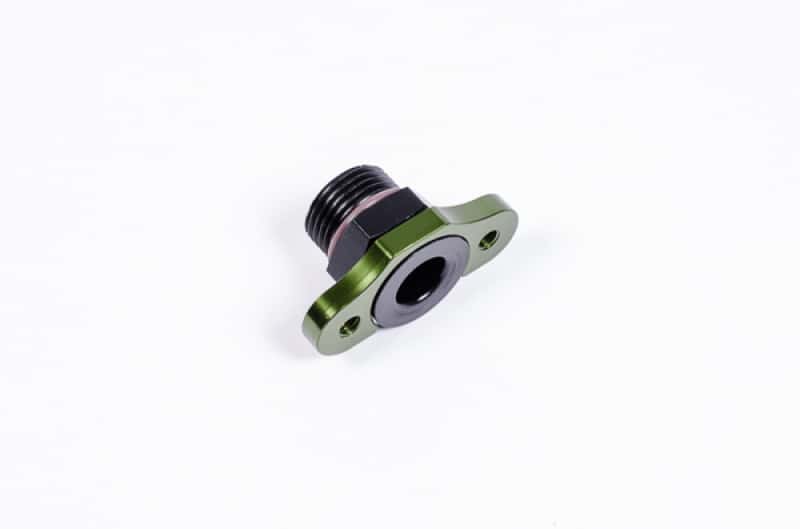 Radium Engineering — Radium Engineering FPR Adapter - 8AN ORB 11mm Bore 32mm Spacing M5 - view 1
