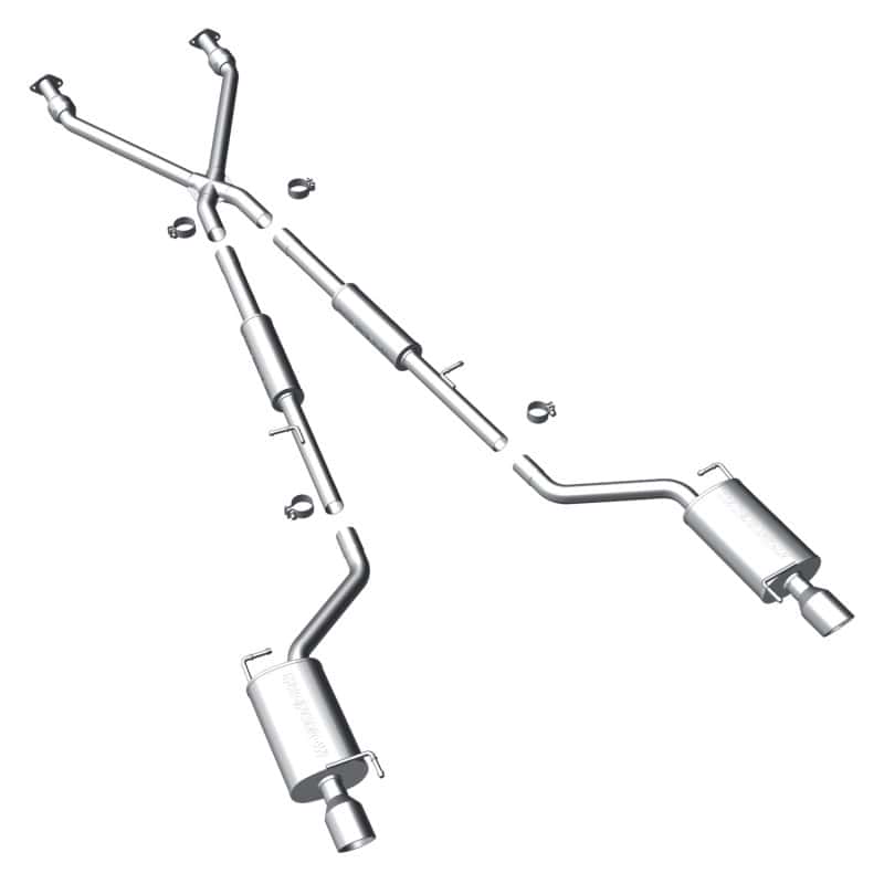 Magnaflow — MagnaFlow SYS C/B 07-08 Infiniti G35 Sedan
Cat-Back - view 1