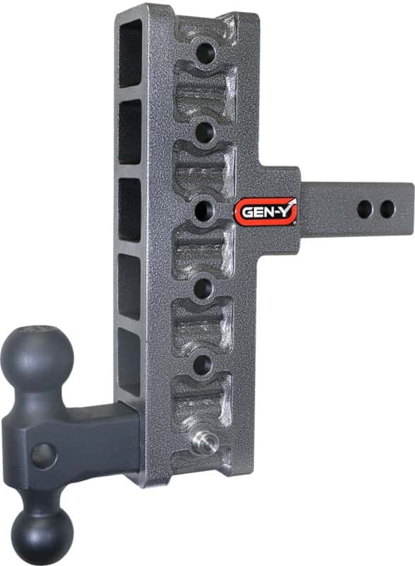 GEN-Y Hitch — Gen-Y Mega Duty 2in Shank 7.5in Offset Drop 1.5K TW 10K Hitch w/GH-031 Dual-Ball
Drop Hitch - view 2